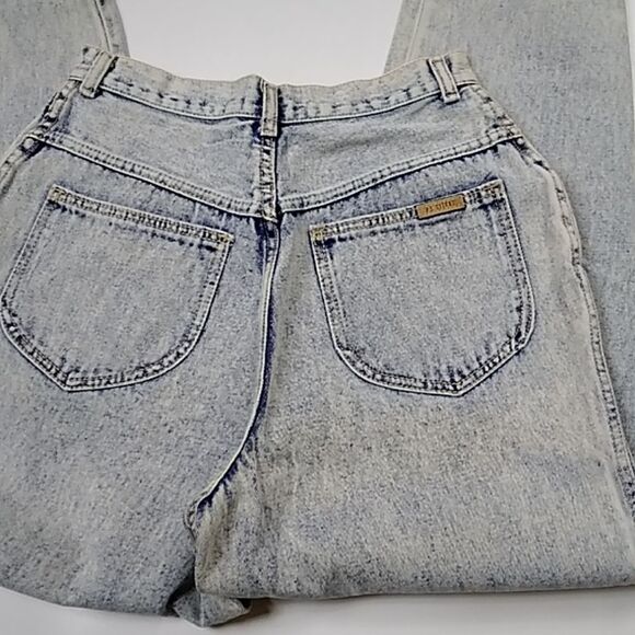 VINTAGE 80s P.S GITANO ACID WASH WOMEN'S JEANS SIZE 12 SHORT - Picture 8 of 16